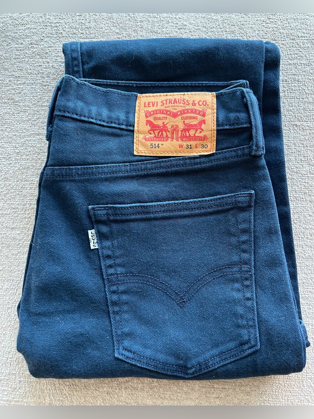 Levi’s 514 Straight Fit Slate Blue W31 L30